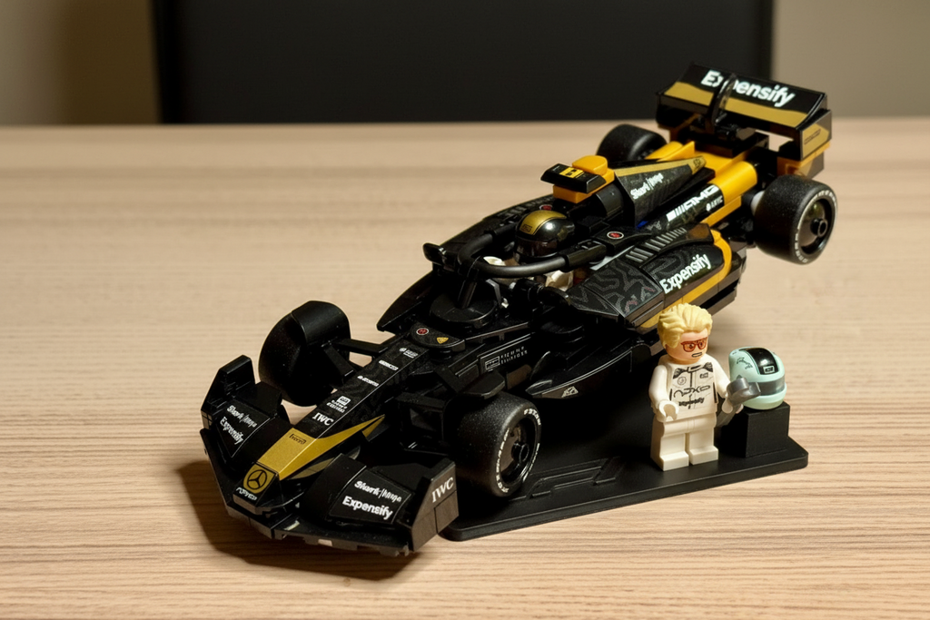 Support d'exposition pour LEGO F1 Speed Champions