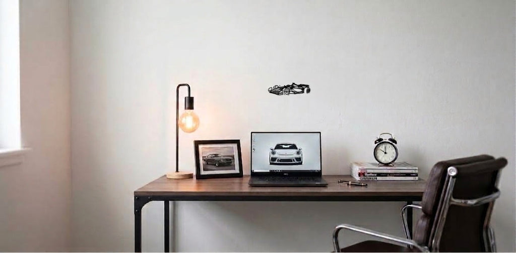 Décoration murale silhouette Formule 1